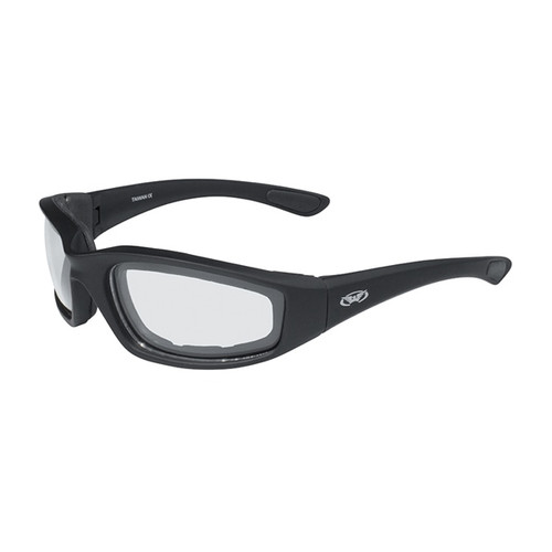 Global Vision Kickback Photochromatic Sunglasses (Black/Clear)