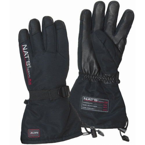 Nat's Deerskin Winter Gloves (Black)