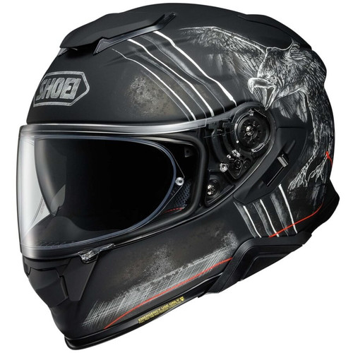Shoei GT-Air II Ubiquity Full Face Helmet (Black/Silver/Red)