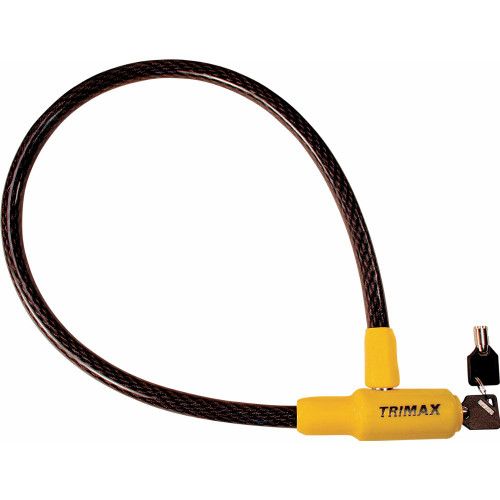 Trimax Quadra-Braid Integrated Lock & Steel Cable
