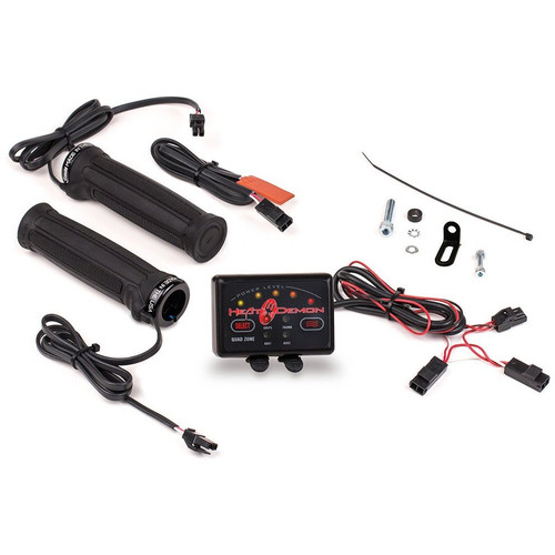Heat Demon ATV Heated Grip Kit with Quad Zone Controller