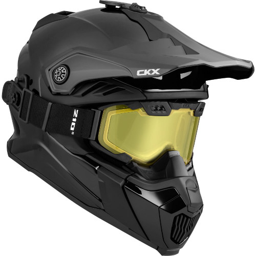 CKX Titan Air Flow Solid Snow Helmet
