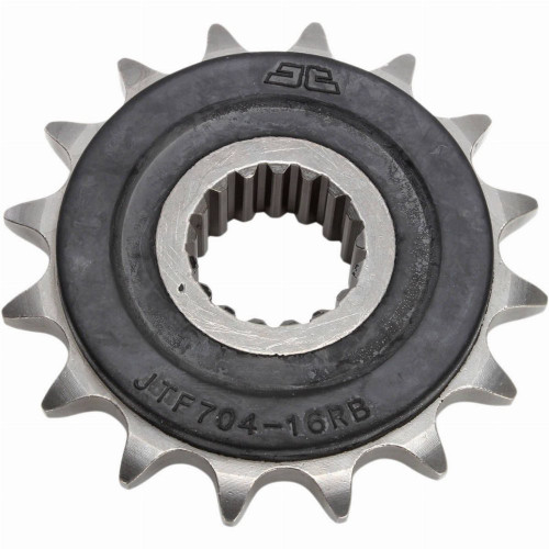 JT Rubber Cushioned Steel Front Motorcycle Sprocket for Kawasaki