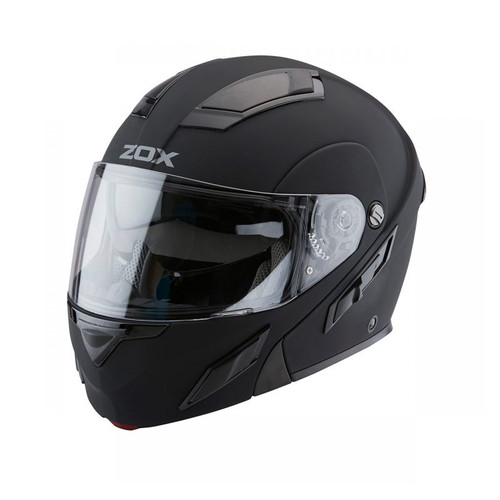 Zox Brigade SVS Solid Modular Helmet (Matte Black)
