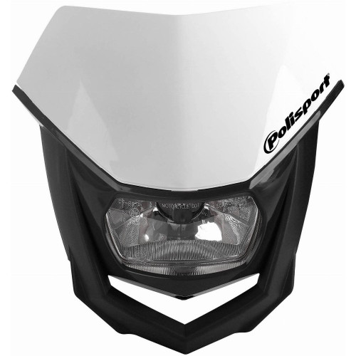 Polisport Dirt Bike Halo Headlight (White/Black)