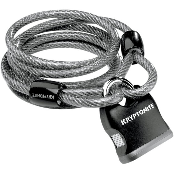 Kryptonite Kryptoflex Looped Cable & Key Padlock