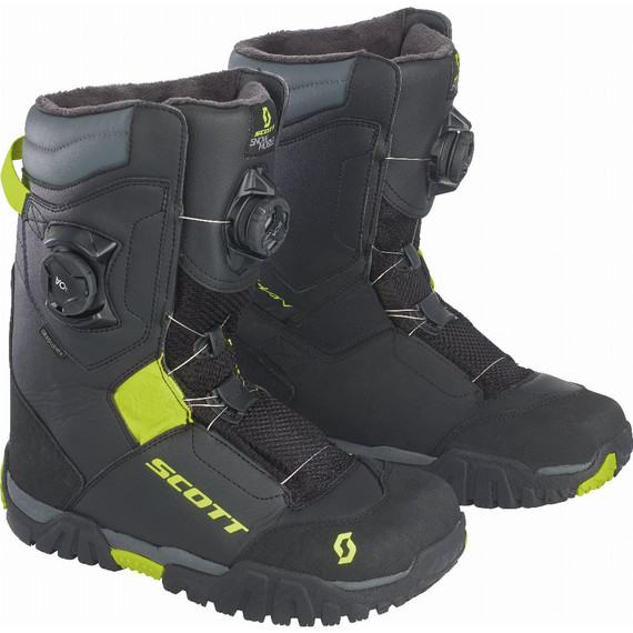 Bottes Scott Kulshan SMB (Noir/Jaune)