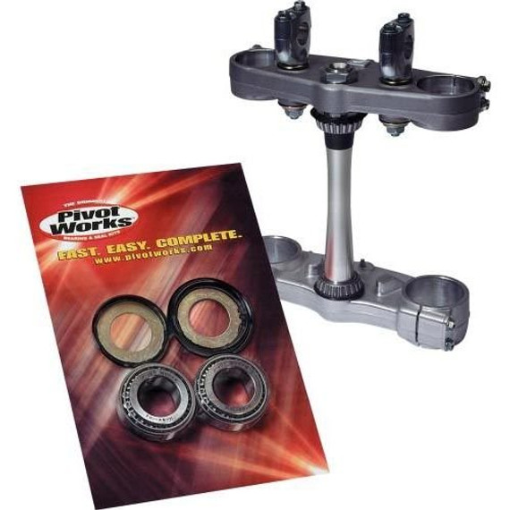 Pivot Works Motorcycle Steering Stem Bearing Kit for Victory