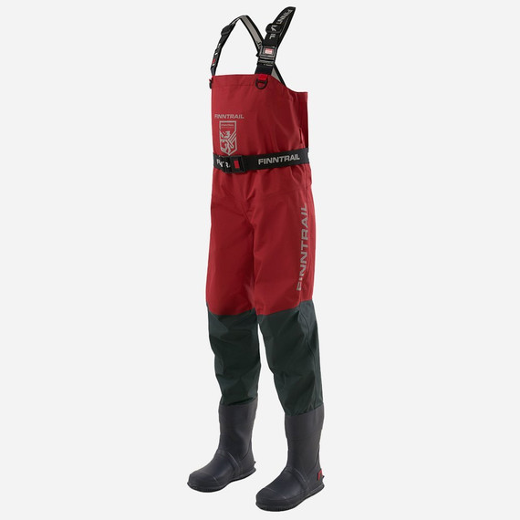 Finntrail Youth Airman Waders (Red)