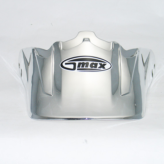 GMax GM4 Replacement Peak (Silver Chrome)