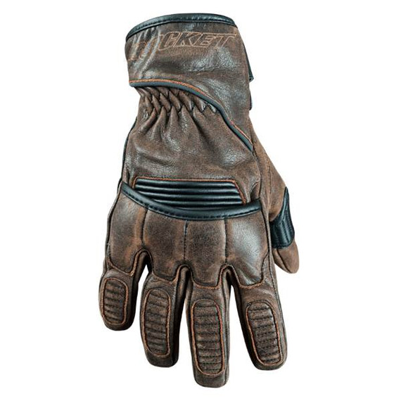 Joe Rocket Iron Age Leather Gloves (Brown)