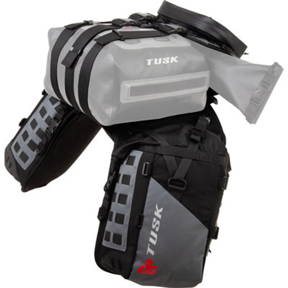 Tusk Motorcycle Highland X2 Rackless Luggage System (système de bagages sans ridelles)