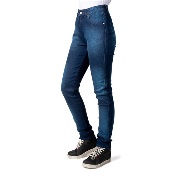 Bull-It Womens Horizon Straight Cut Jeans (Blue)