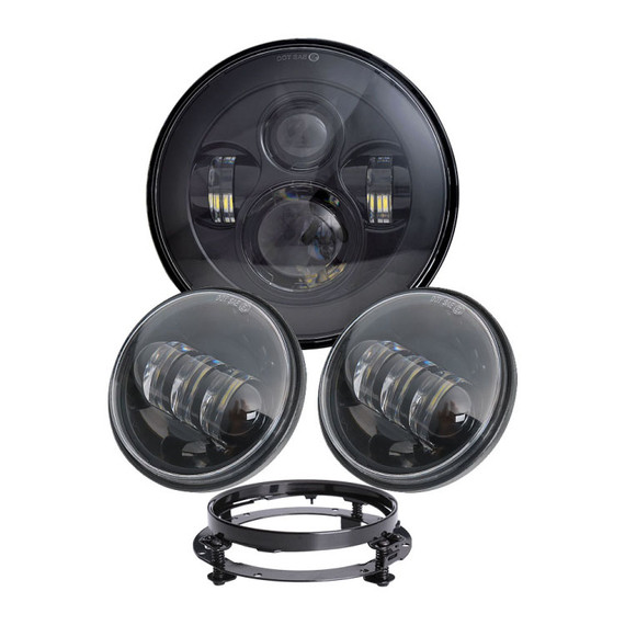 Toxic LED Headlight Set for Harley-Davidson