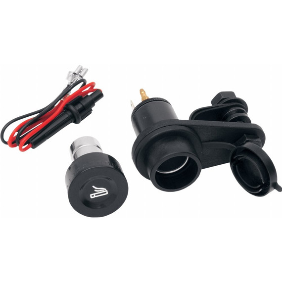 EMGO Handlebar Mounted All-Weather Cigarette Lighter