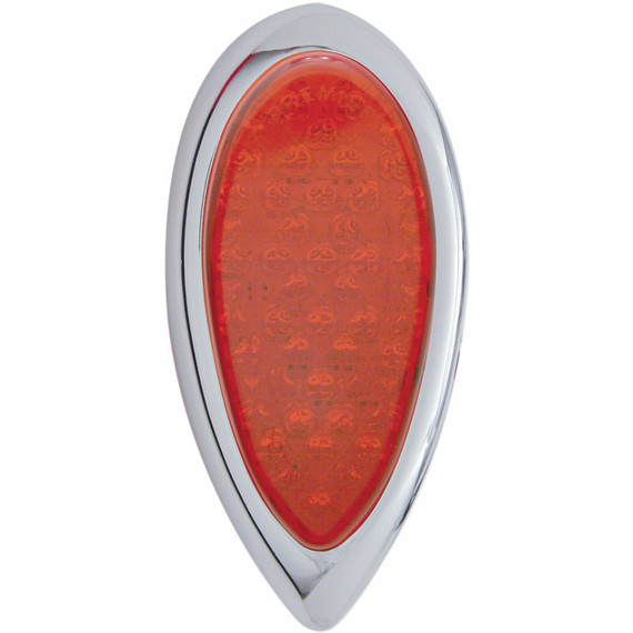 Pro-One Teardrop Dual Function Flush-Mount Motorcycle LED Taillight