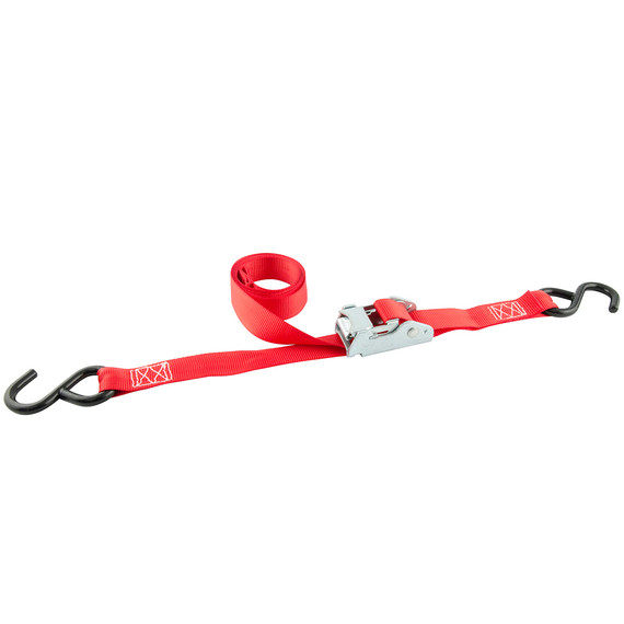 Erickson Light Duty Safety Lock Buckle Tie-Down Straps (Red) (sangles d'arrimage à boucle de sécurité)