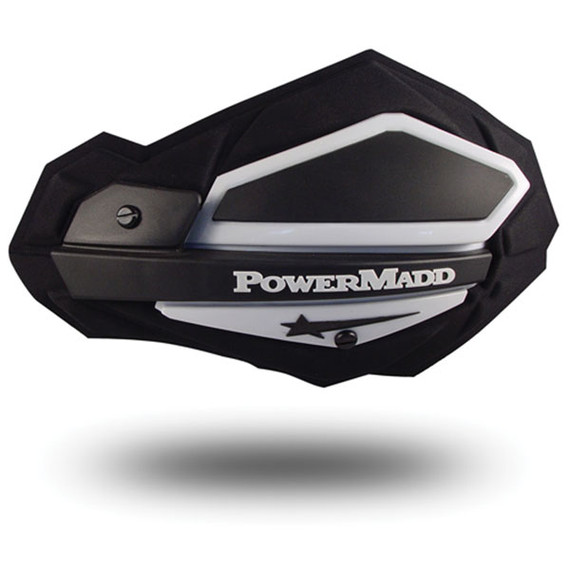 PowerMadd Star Series Handguard Race Flares (Noir)