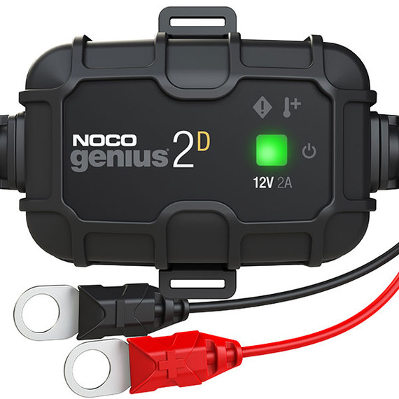 NOCO Genius 2D 2-Amp Direct-Mount Battery Charger & Maintainer