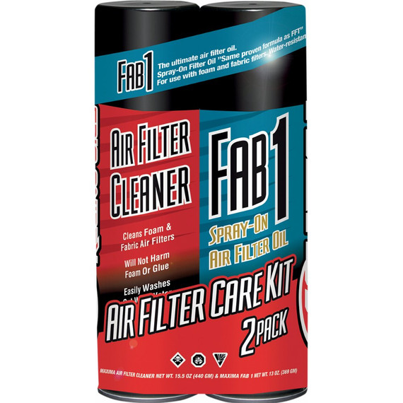 Maxima Air Filter Care 2-Pack Kit