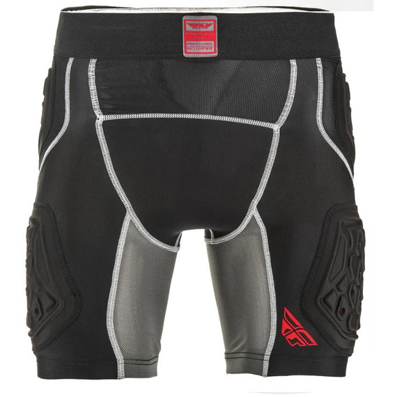 Short de compression Fly Racing Barricade (Noir)