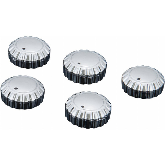 Show Chrome Motorcycle Radio Knobs for Honda Gold Wing