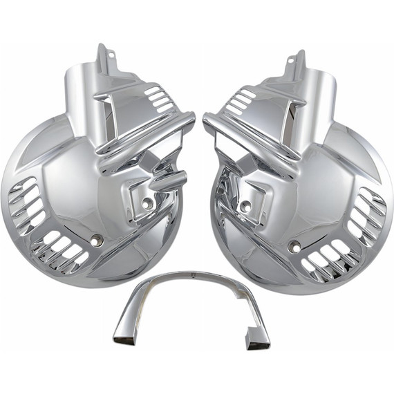 Show Chrome Rotor Disc Covers pour Honda Gold Wing