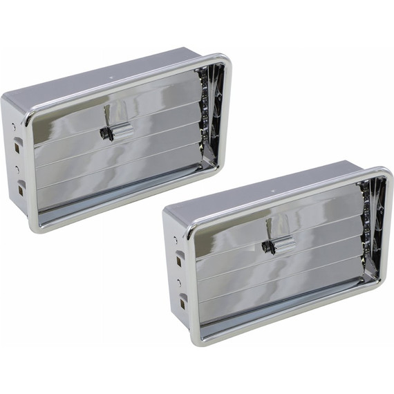 Show Chrome Motorcycle Upper/Lower Vents for Honda Gold Wing