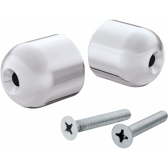 Show Chrome Bar End Weights for Can-Am