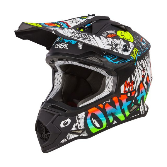 O'Neal 2 Series Rancid Motocross Helmet (Multi)