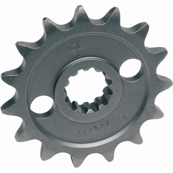 JT Self Cleaning Steel Front Motorcycle Sprocket