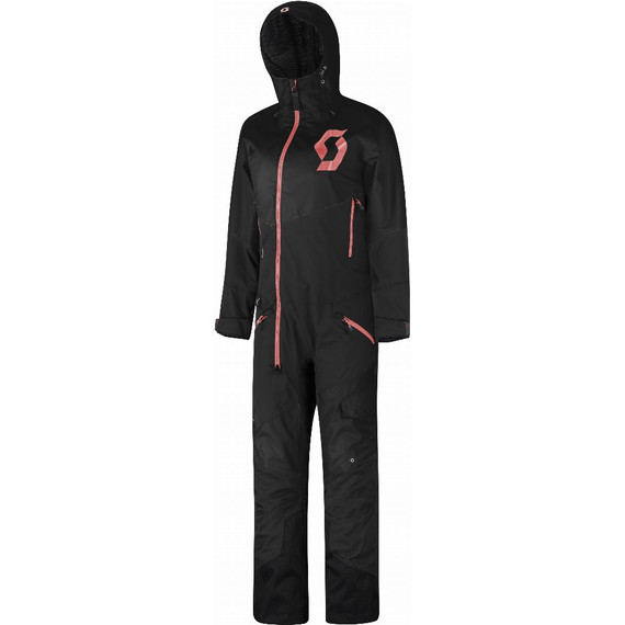 Scott Womens Back-X Dryo Non-Insulated Monosuit (Black/Lantana Rose)