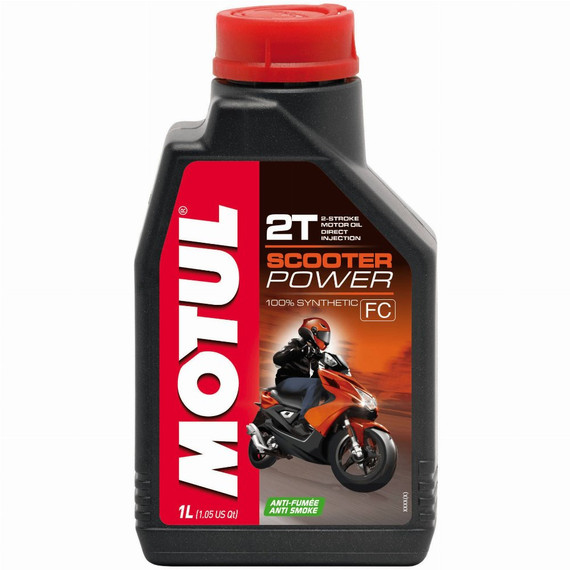 Motul Scooter Power 2T Synthetic Motor Oil