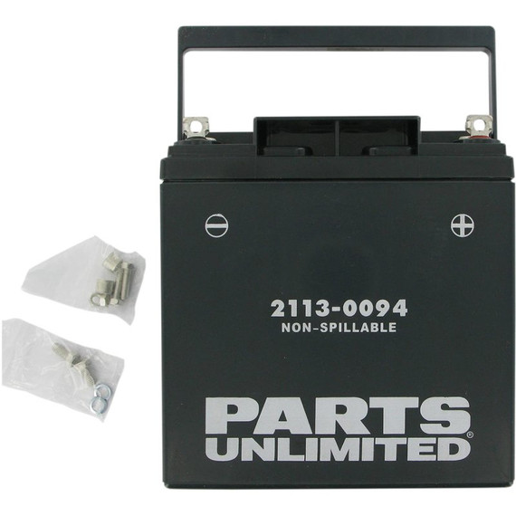 Parts Unlimited Factory Activated AGM Snowmobile Battery