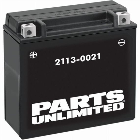 Parts Unlimited High Performance AGM Motorcycle Battery