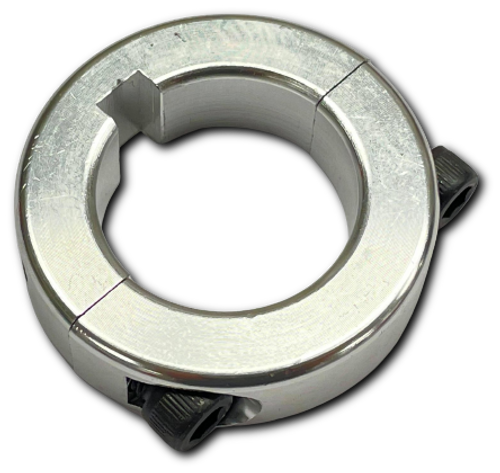 locking collar for 1.25" axles on mini wedge kart clamp
