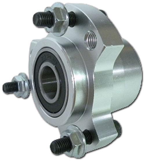 silver front hub
