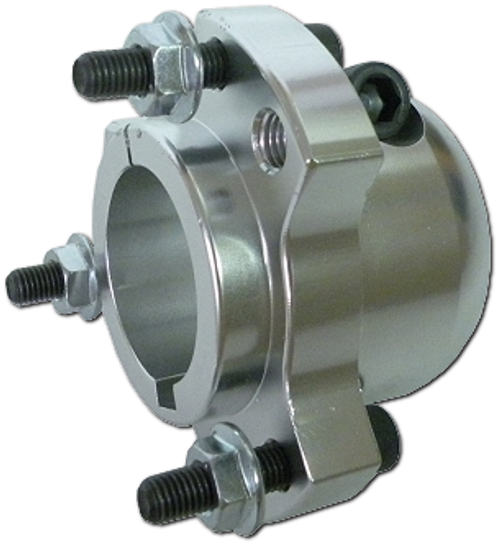 silver rear mini wedge hub