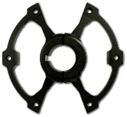 light weight black sprocket hub