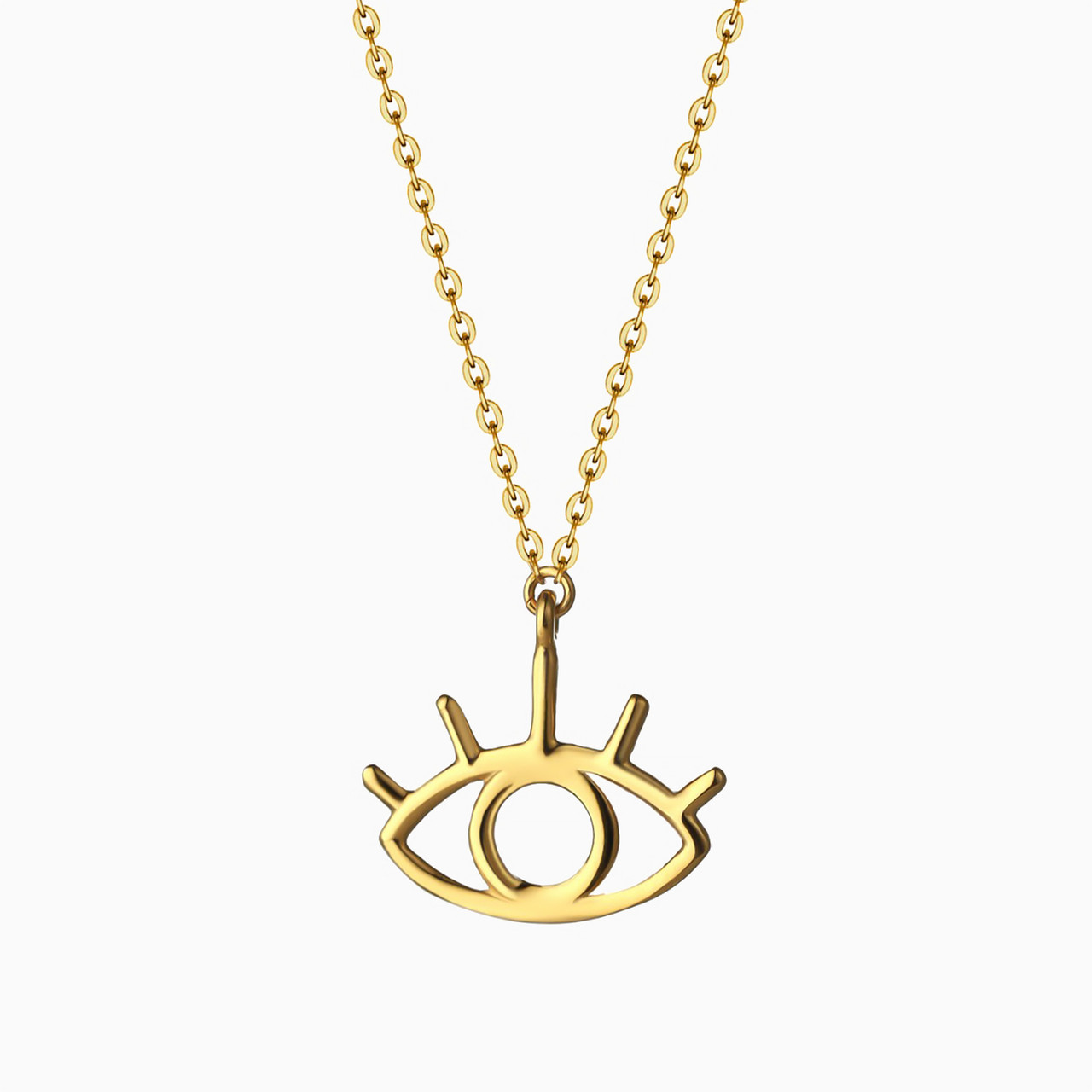 Eye Necklace In 18K Gold Eye Necklace In 18K Gold