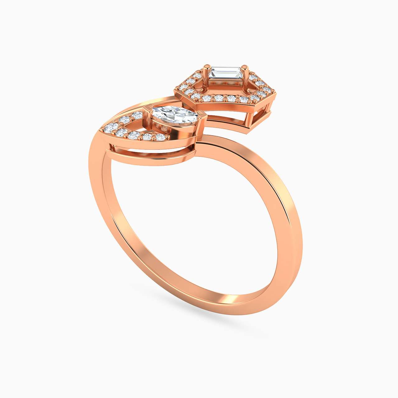 Multishaped Diamond Two Headed Ring in 18K Gold - 2 https://cdn11.bigcommerce.com/s-t4k1ukevvr/images/stencil/1280w/products/1636/5527/144100302453141-2__60707.1752650680.jpg