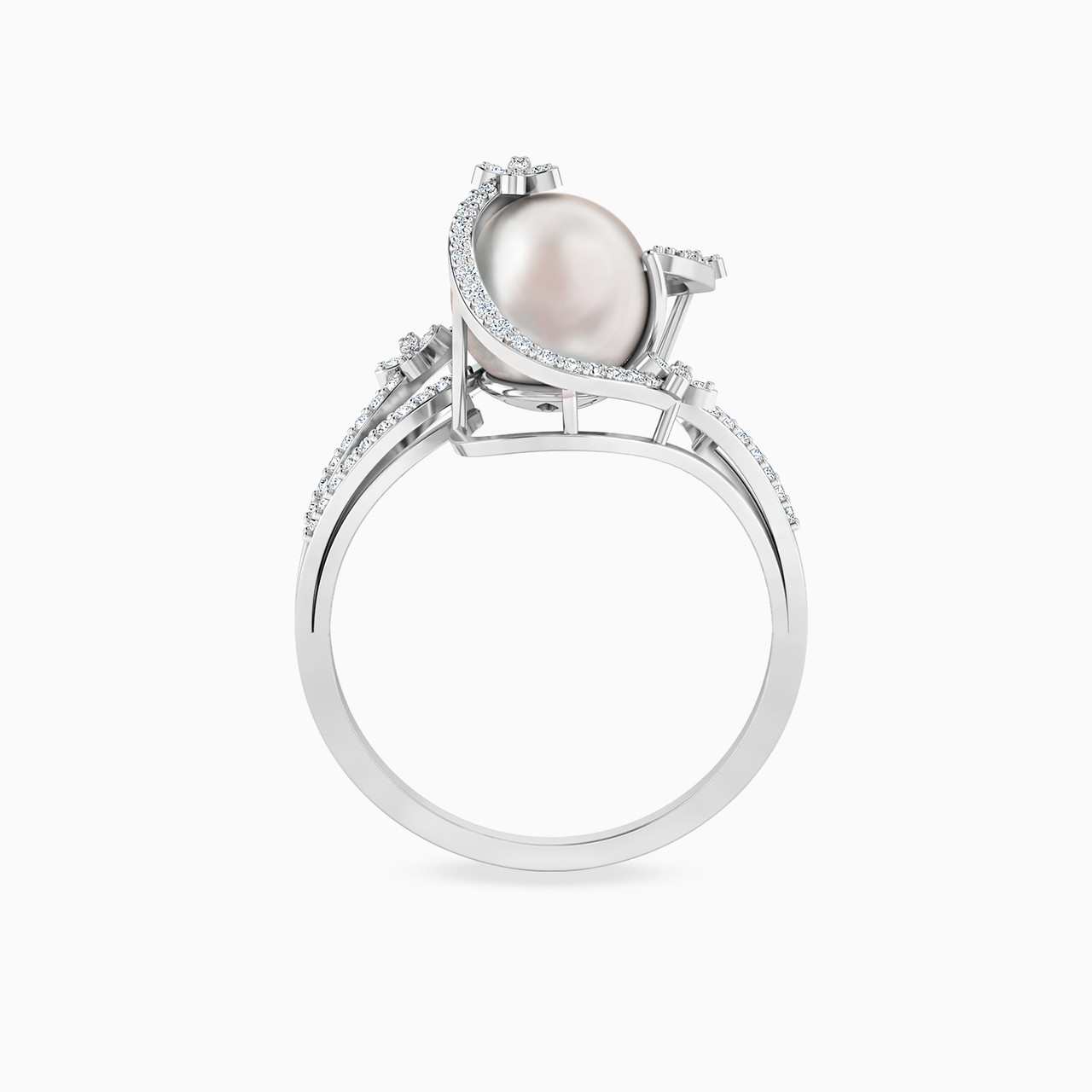Swirl Diamond & Pearl Ring in 18K Gold - 3 https://cdn11.bigcommerce.com/s-t4k1ukevvr/images/stencil/1280w/products/1748/5862/HS10-206-3__74702.1752651720.jpg