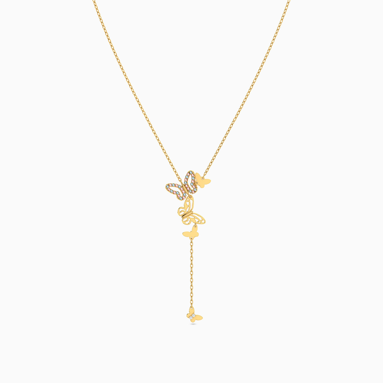 Butterfly Colored Stones Necklace In 18K Gold - 3 https://cdn11.bigcommerce.com/s-t4k1ukevvr/images/stencil/1280w/products/3770/13136/111051100982421-3__05879.1721651356.jpg