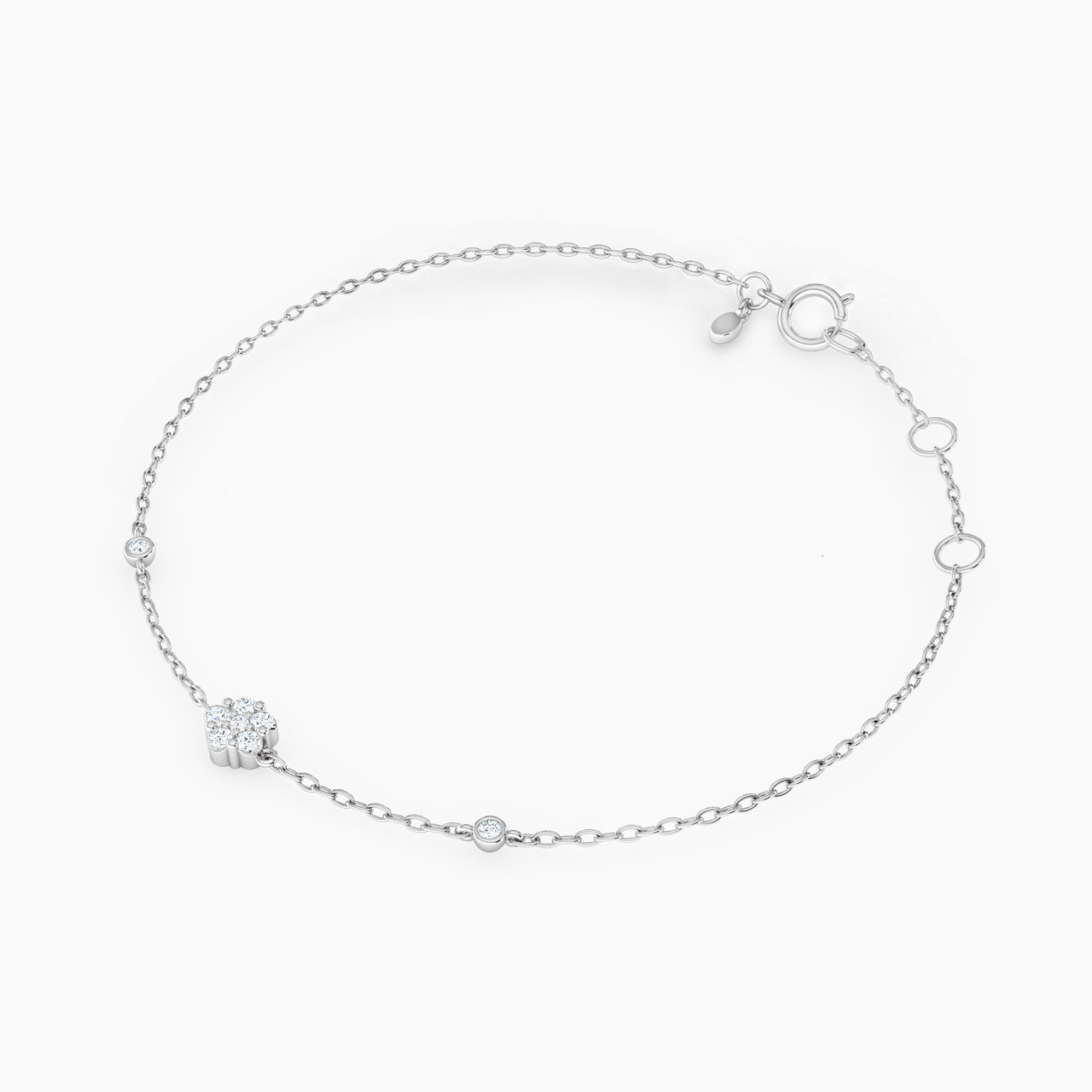 Flower Diamond Chain Bracelet in 18K Gold - 2 https://cdn11.bigcommerce.com/s-t4k1ukevvr/images/stencil/1280w/products/3809/18009/144360301421181-2__43978.1752564193.jpg