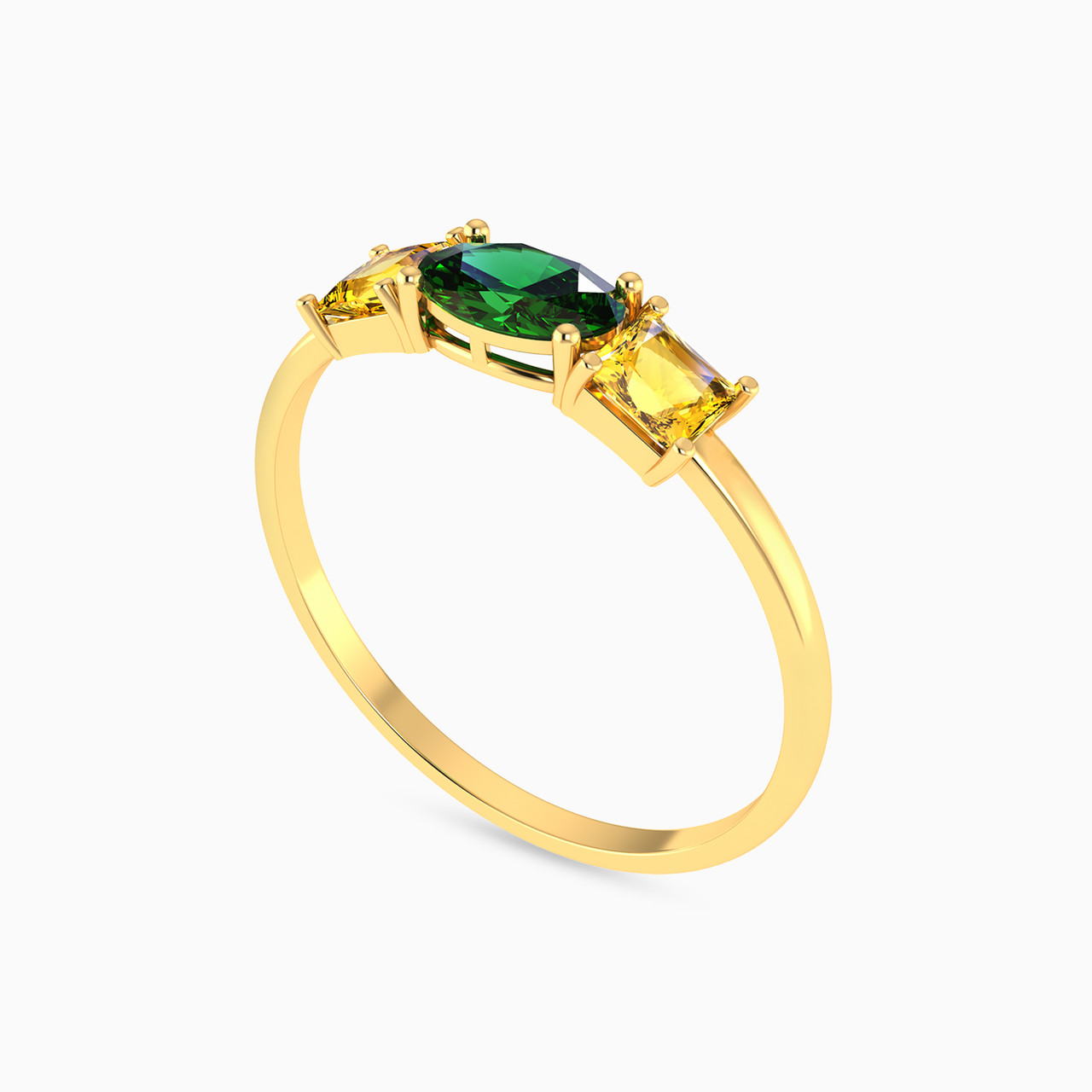 Oval Green Stones Statement Ring in 14K Gold - 2 https://cdn11.bigcommerce.com/s-t4k1ukevvr/images/stencil/1280w/products/3867/13429/102021100142151-2__13328.1752753741.jpg