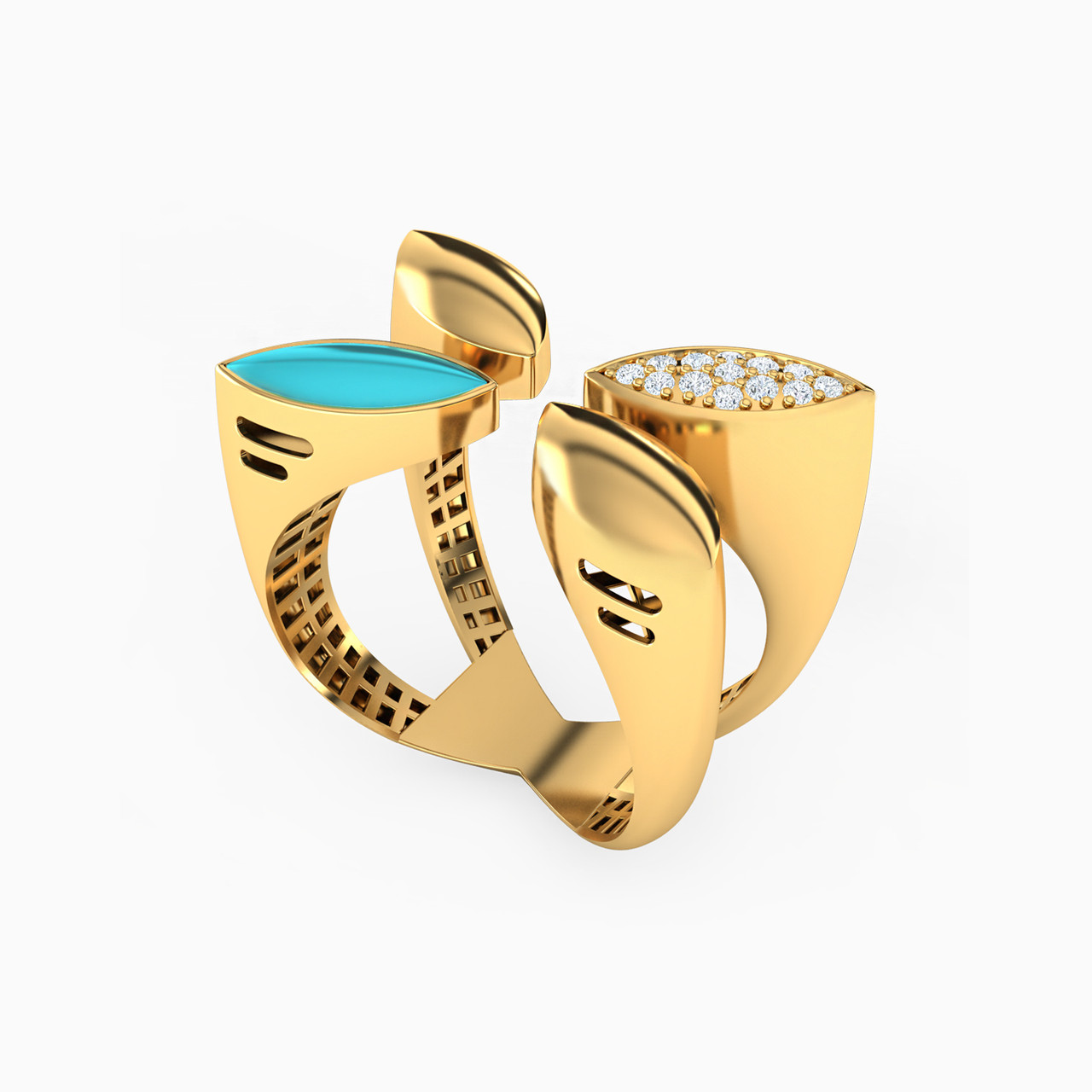 خاتم برأس مزدوجة ذهب ماركيز عيار 18 قيراط مزين بأحجار الزركون و مطلي بالمينا - 2 https://cdn11.bigcommerce.com/s-t4k1ukevvr/images/stencil/1280w/products/3994/13824/113021102902161-2__95273.1736682725.jpg