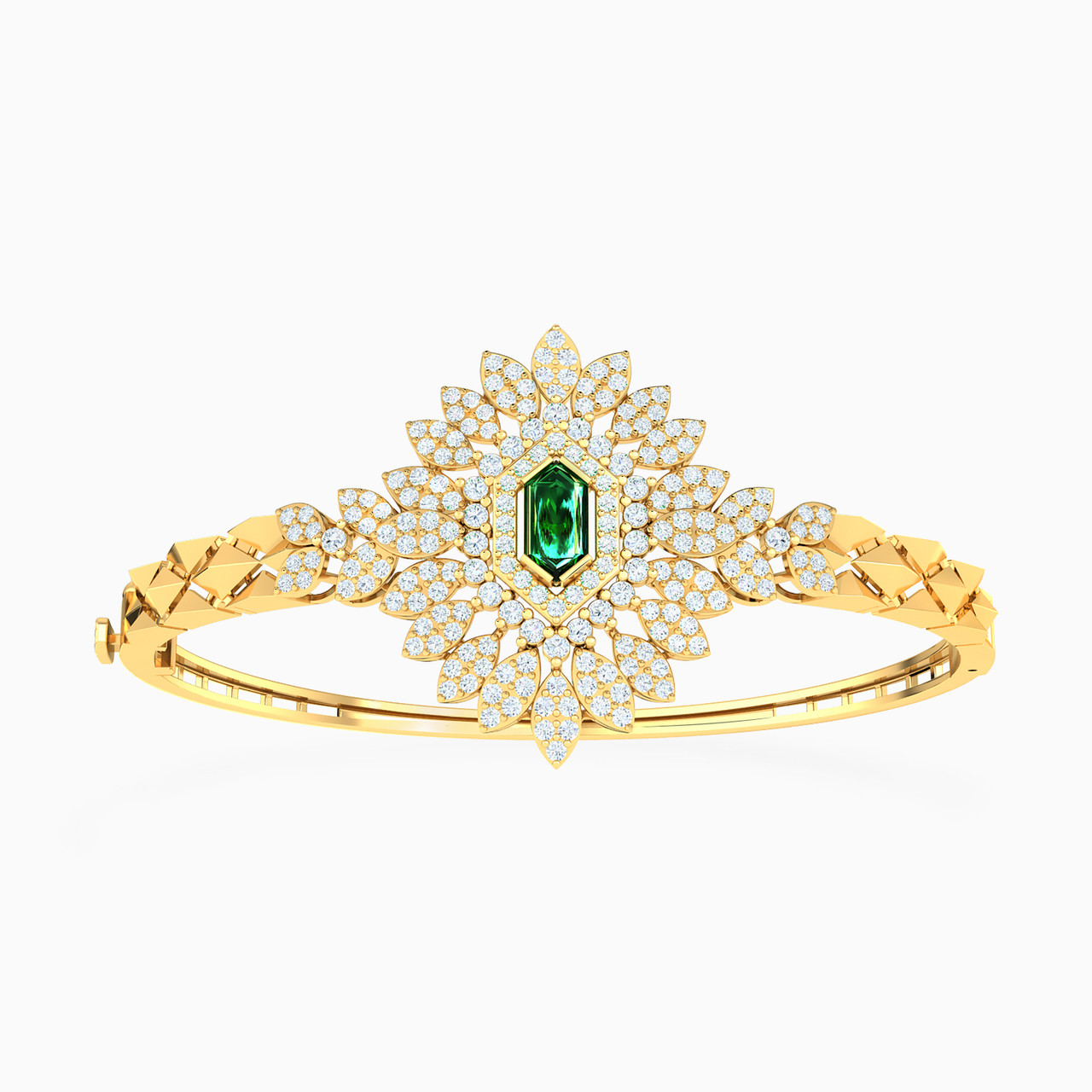 Hexagon Green Stones Full Set in 18K Gold (3 Pieces) - 3 https://cdn11.bigcommerce.com/s-t4k1ukevvr/images/stencil/1280w/products/4087/14119/113435300092001-3__12125.1750074448.jpg