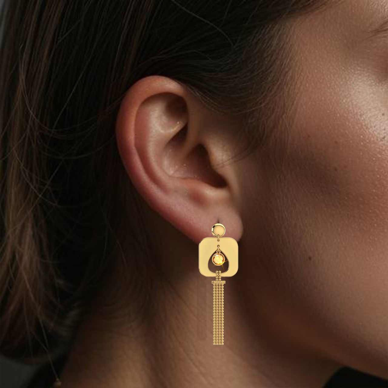 Square Yellow Stone Drop Earrings in 18K Gold - 4 https://cdn11.bigcommerce.com/s-t4k1ukevvr/images/stencil/1280w/products/527/18826/113031400162001-4__11797.1752740790.jpg