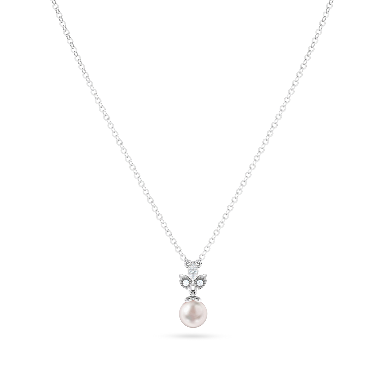 Leaves Diamond & Pearl Necklace In 18K Gold - 3 https://cdn11.bigcommerce.com/s-t4k1ukevvr/images/stencil/1280w/products/6064/29058/144500308741451-4__39197.1750155377.png