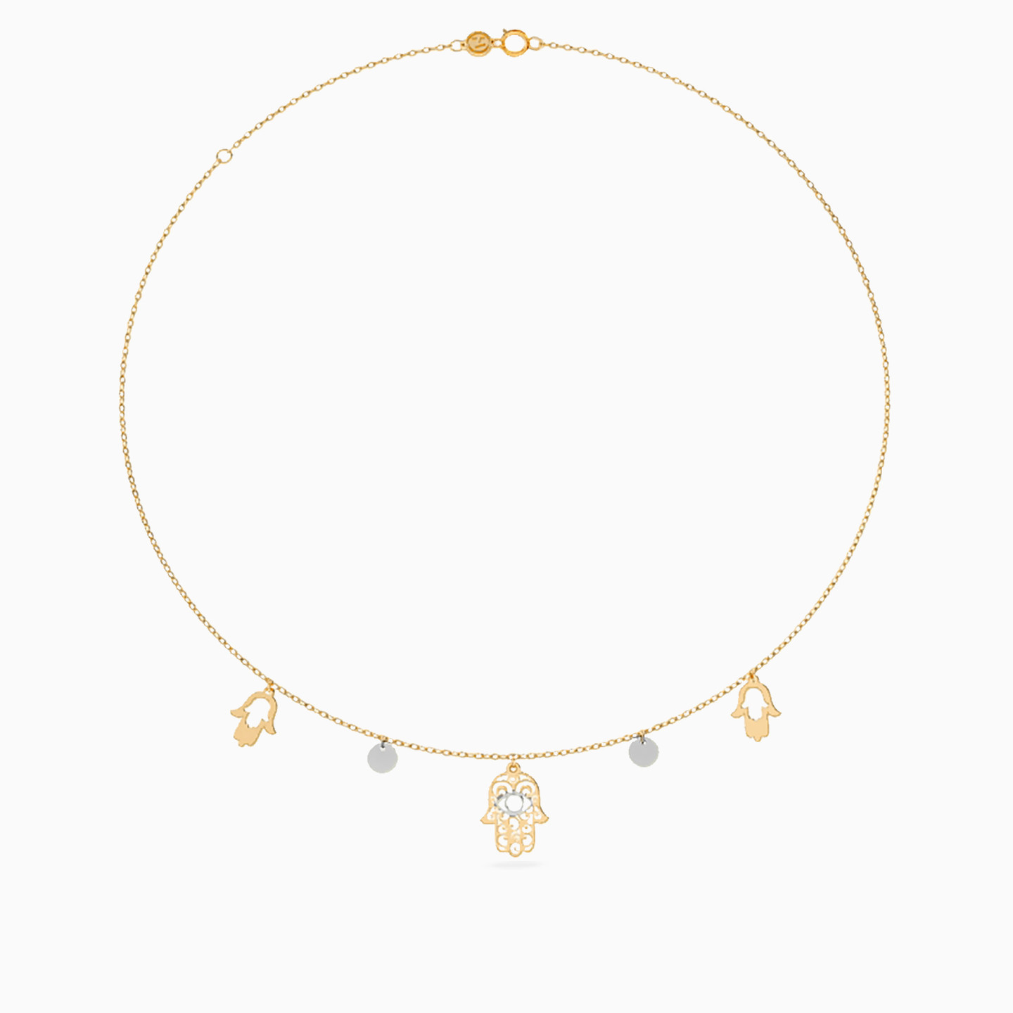 18K Gold Chain Necklace - 2